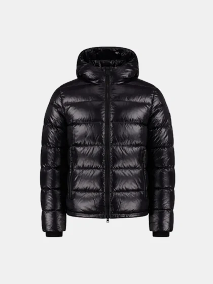 Malelions padded puffer jacket black