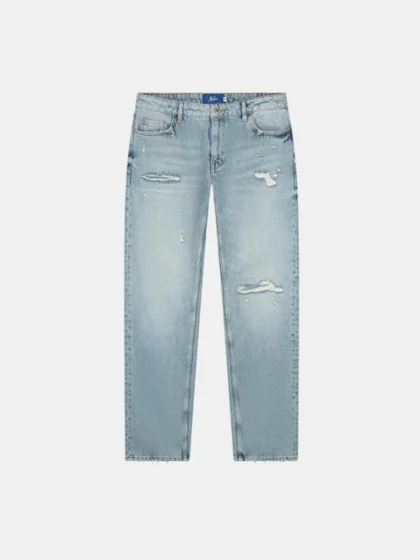 Malelions straight fit jeans light blue