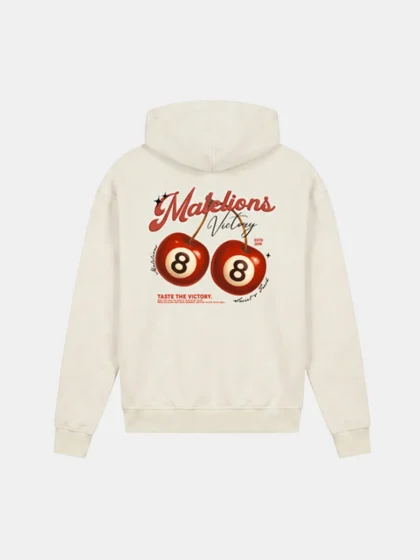 Malelions victory taste hoodie off-white