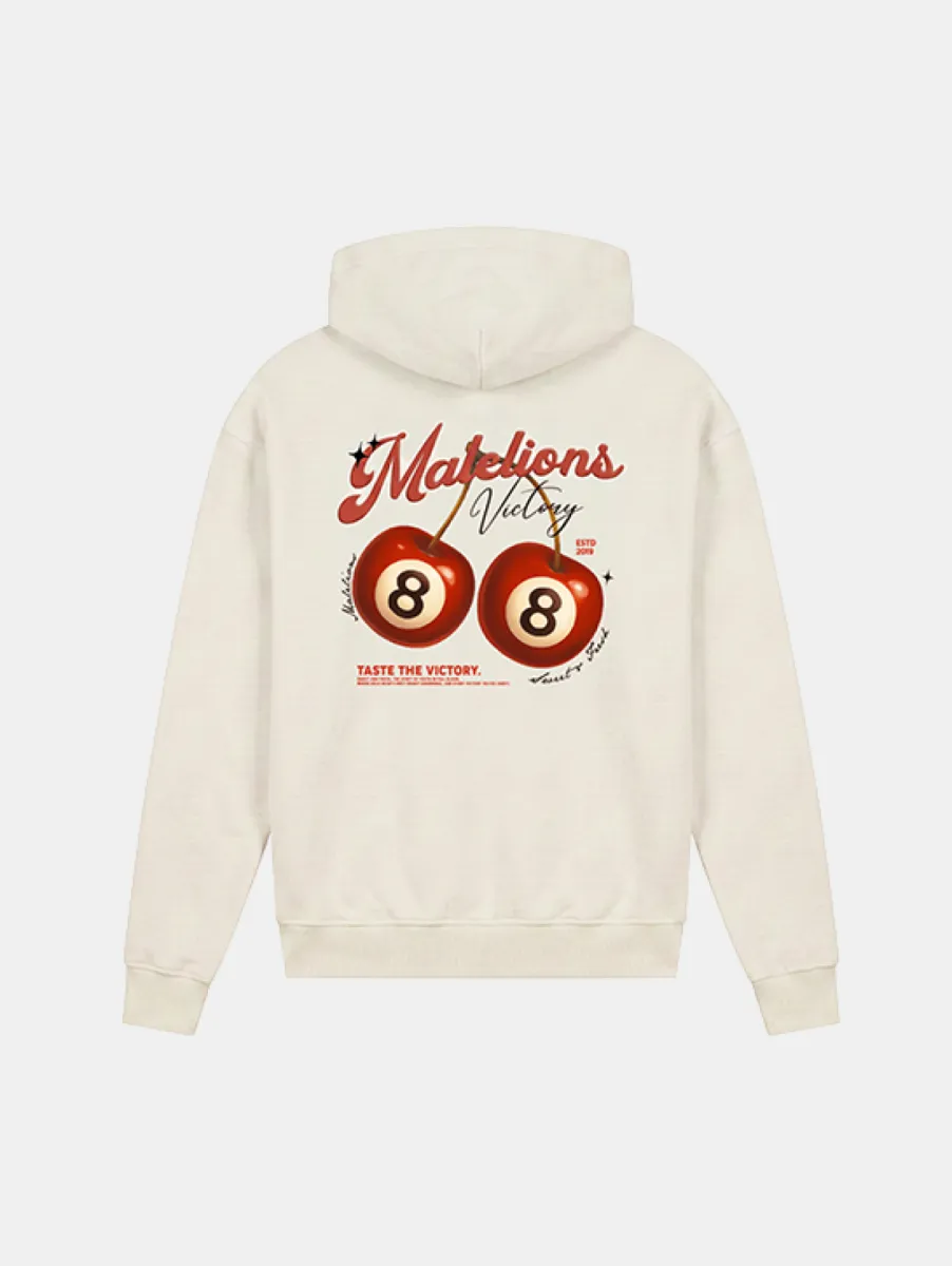 Malelions Victory Taste Hoodie 1 Malelions victory taste hoodie off-white