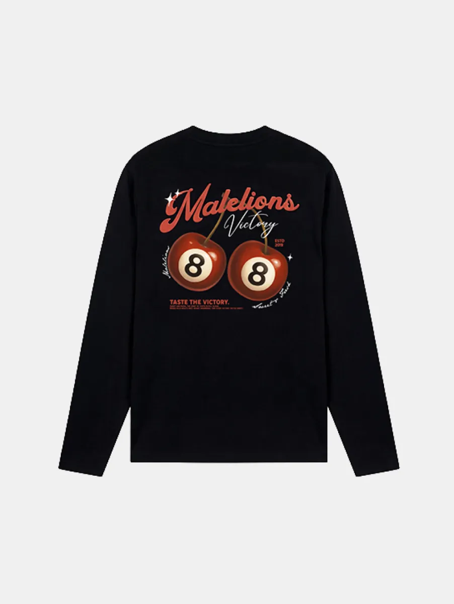 Malelions Victory Taste Longsleeve T-Shirt 1 Malelions victory taste longsleeve black