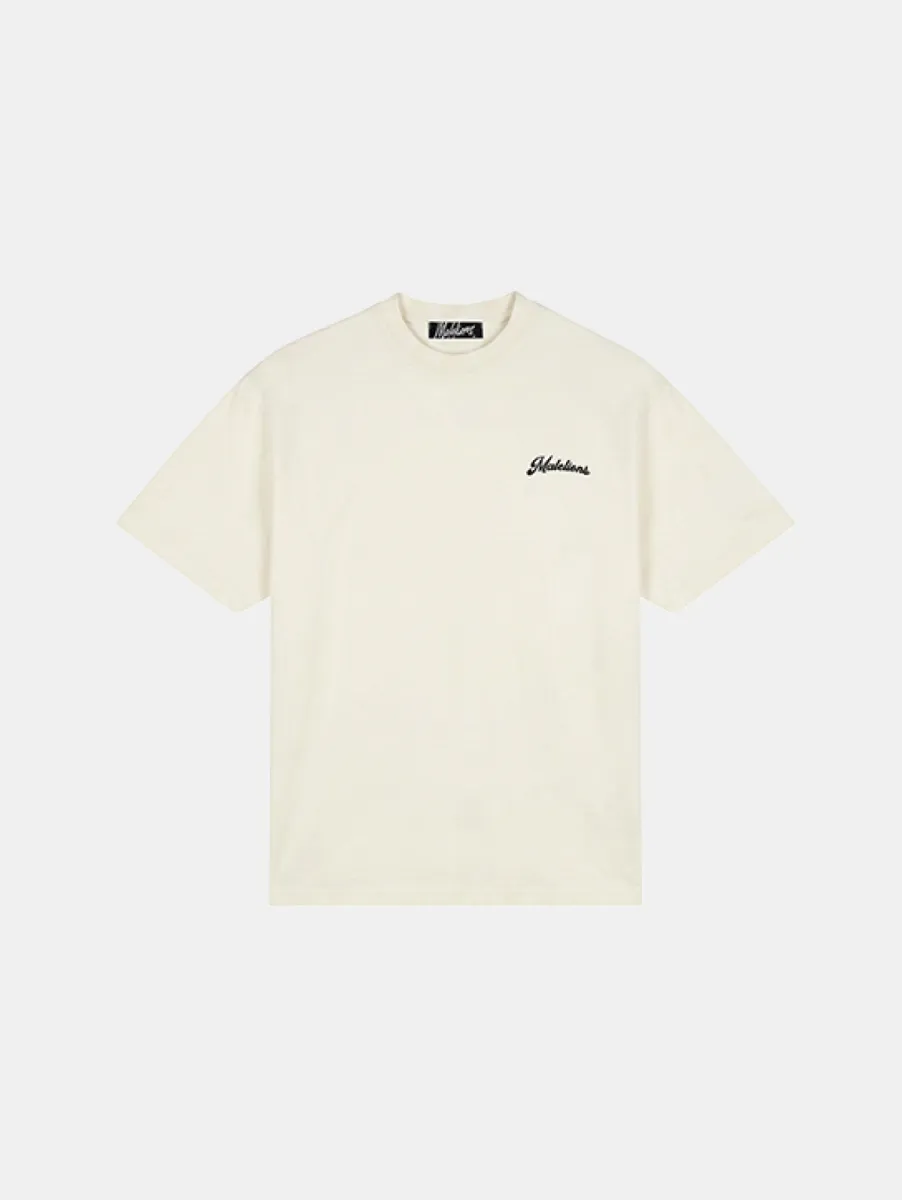 Malelions Victory Taste T-Shirt 2 Malelions victory taste t-shirt off-white