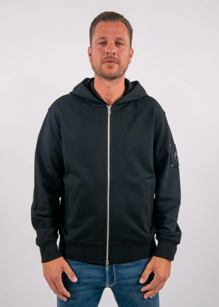 Moose Knuckles Hartsfield Zip-Up 3 Moose Knuckles m35ms609 292 black
