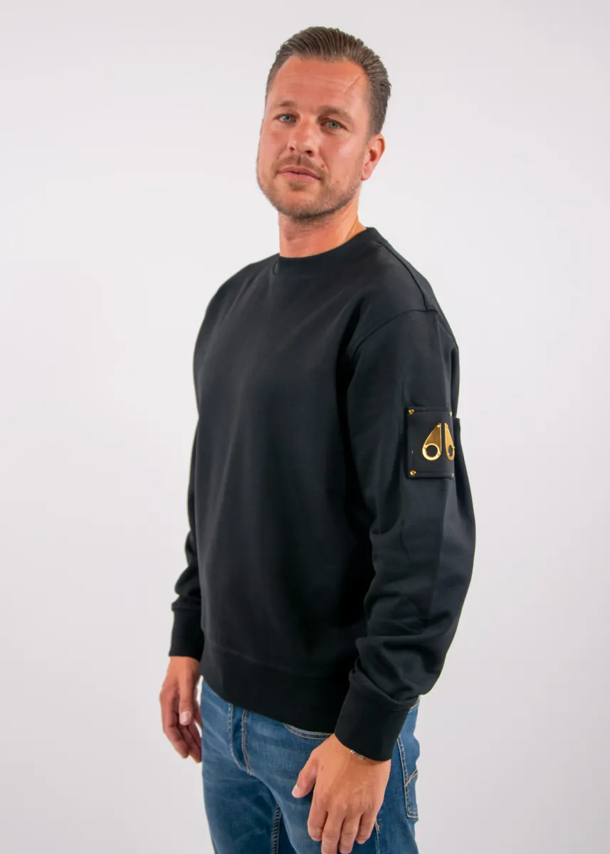 Moose Knuckles Hartsfield Crew Gold 2 Moose Knuckles m35ms673g 292 black