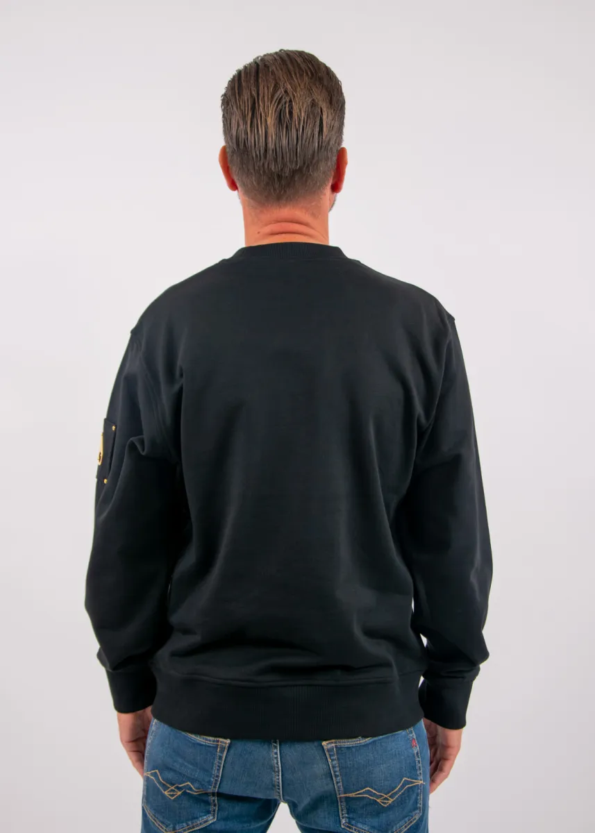 Moose Knuckles Hartsfield Crew Gold 3 Moose Knuckles m35ms673g 292 black