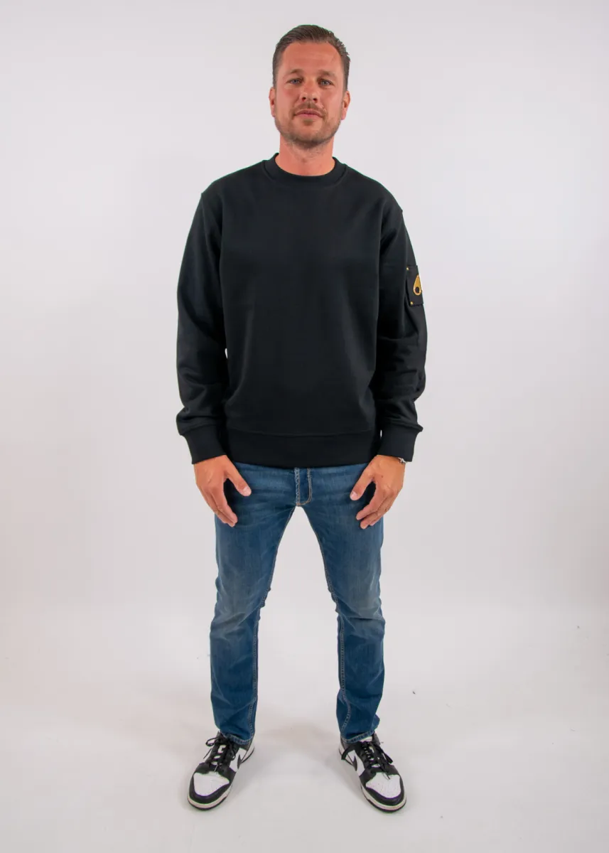 Moose Knuckles Hartsfield Crew Gold 4 Moose Knuckles m35ms673g 292 black