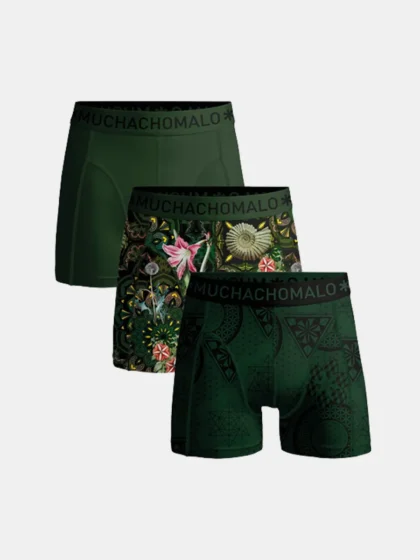 MUCHACHOMALO geometric1010-07 print/print/green