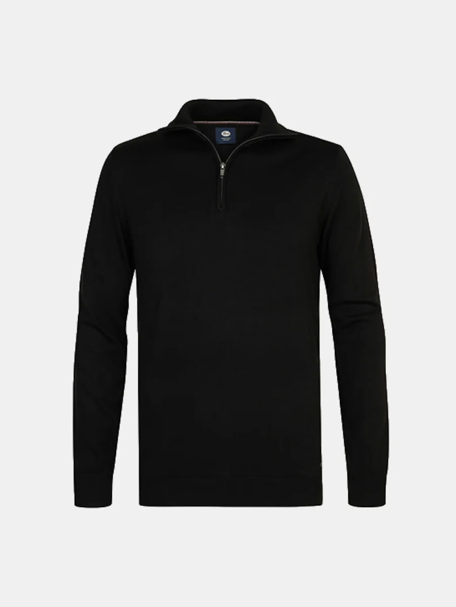 Petrol Industries Knitwear Collar 1 Petrol Industries kwc202 9999 black