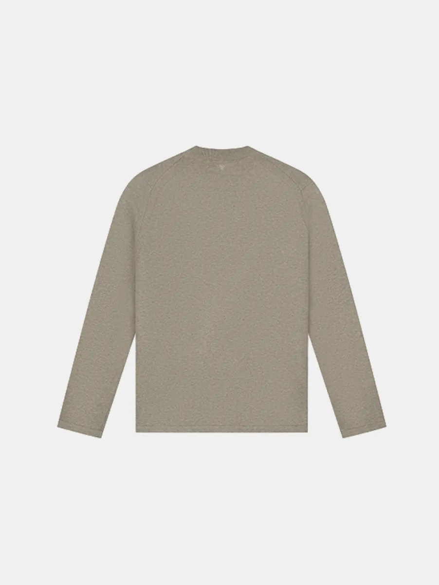 Pure Path Light Weight Knit Sweater 2 Pure Path 26030802 75 taupe melange