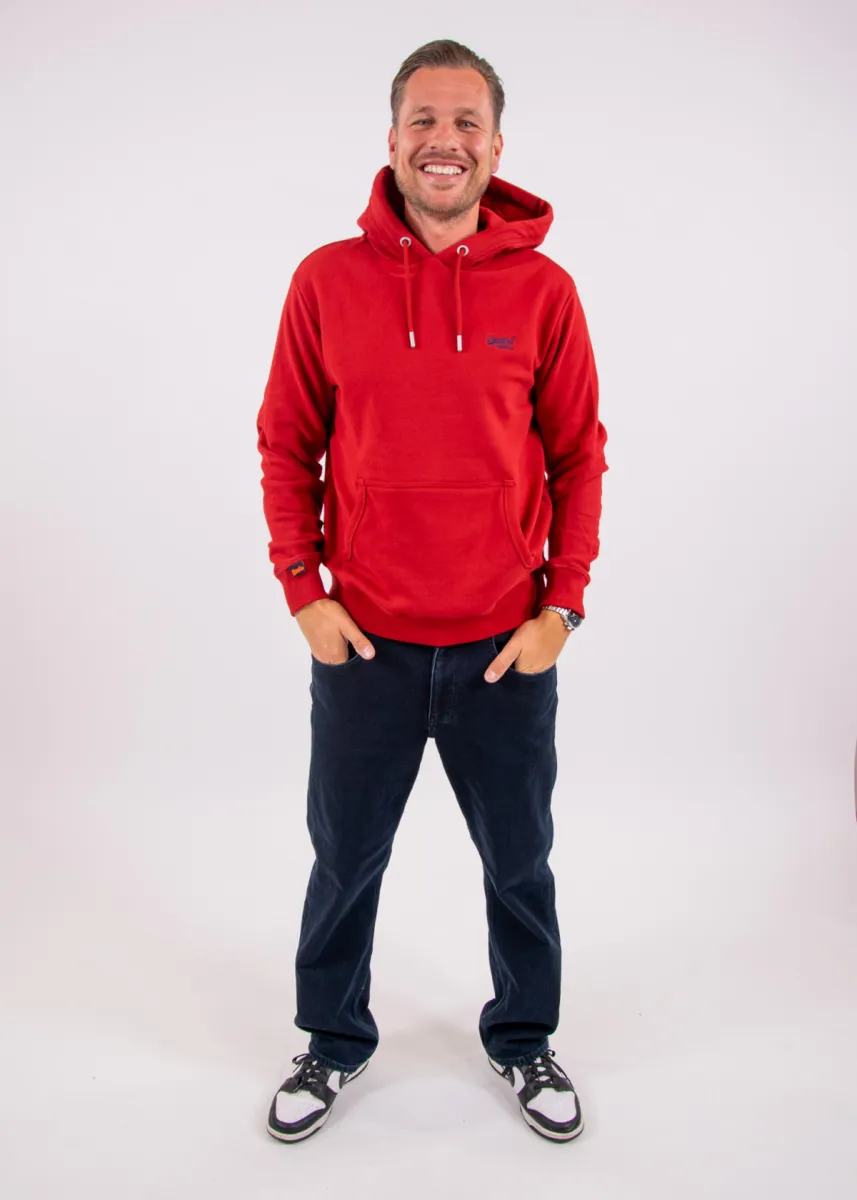 Superdry Essential Logo Hoodie 4 Superdry m2014404a 50v expedition red