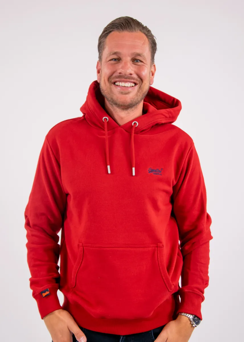 Superdry Essential Logo Hoodie 1 Superdry m2014404a 50v expedition red