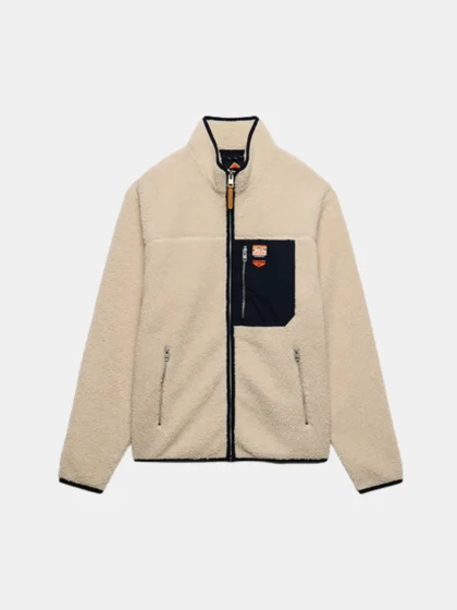 Superdry m2014623a m9n oatmeal/olive