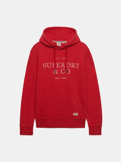 Superdry m2014716a k5y base red