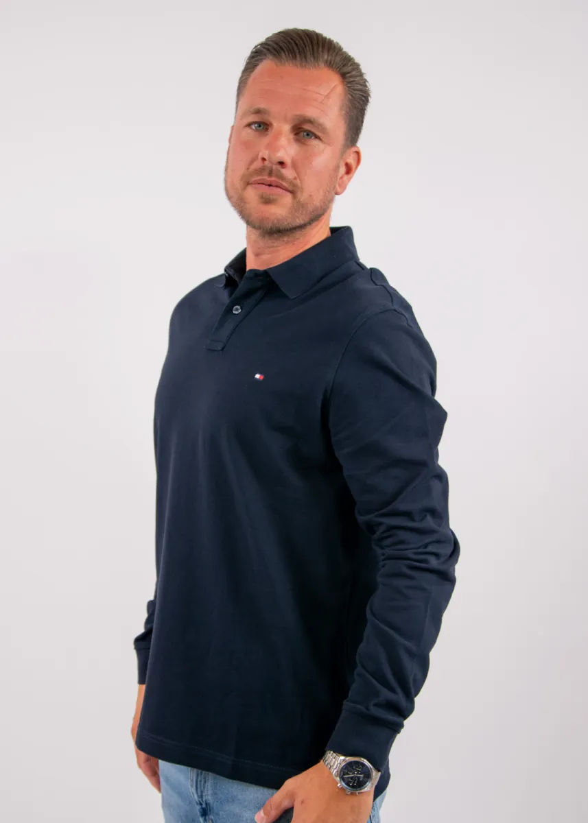 Tommy Hilfiger 1985 Regular LS Polo 2 Tommy Hilfiger mw0mw20183 dw5 navy blue