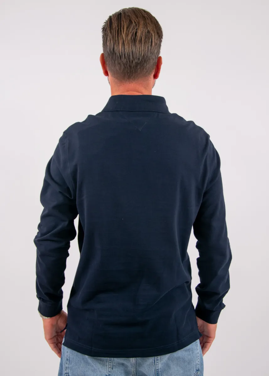 Tommy Hilfiger 1985 Regular LS Polo 3 Tommy Hilfiger mw0mw20183 dw5 navy blue