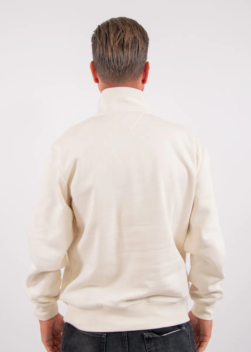 Tommy Hilfiger Tommy Logo Mockneck 3 Tommy Hilfiger mw0mw20954 z00 ivory petal