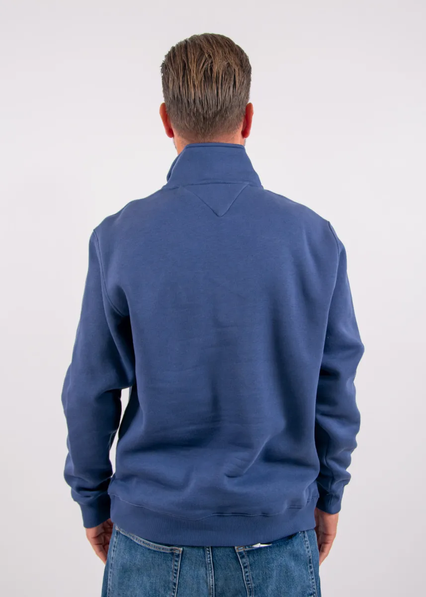Tommy Jeans Reg Fleece 1/4 Zip Mock Neck 4 Tommy Jeans dm0dm20339 bd7 basic navy