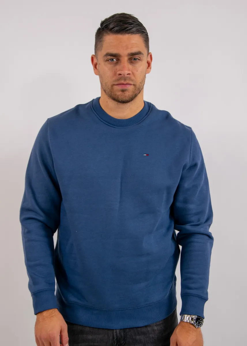 Tommy Jeans Reg S Flag Crew Ext 2 Tommy Jeans dm0dm20741 db7 basic navy