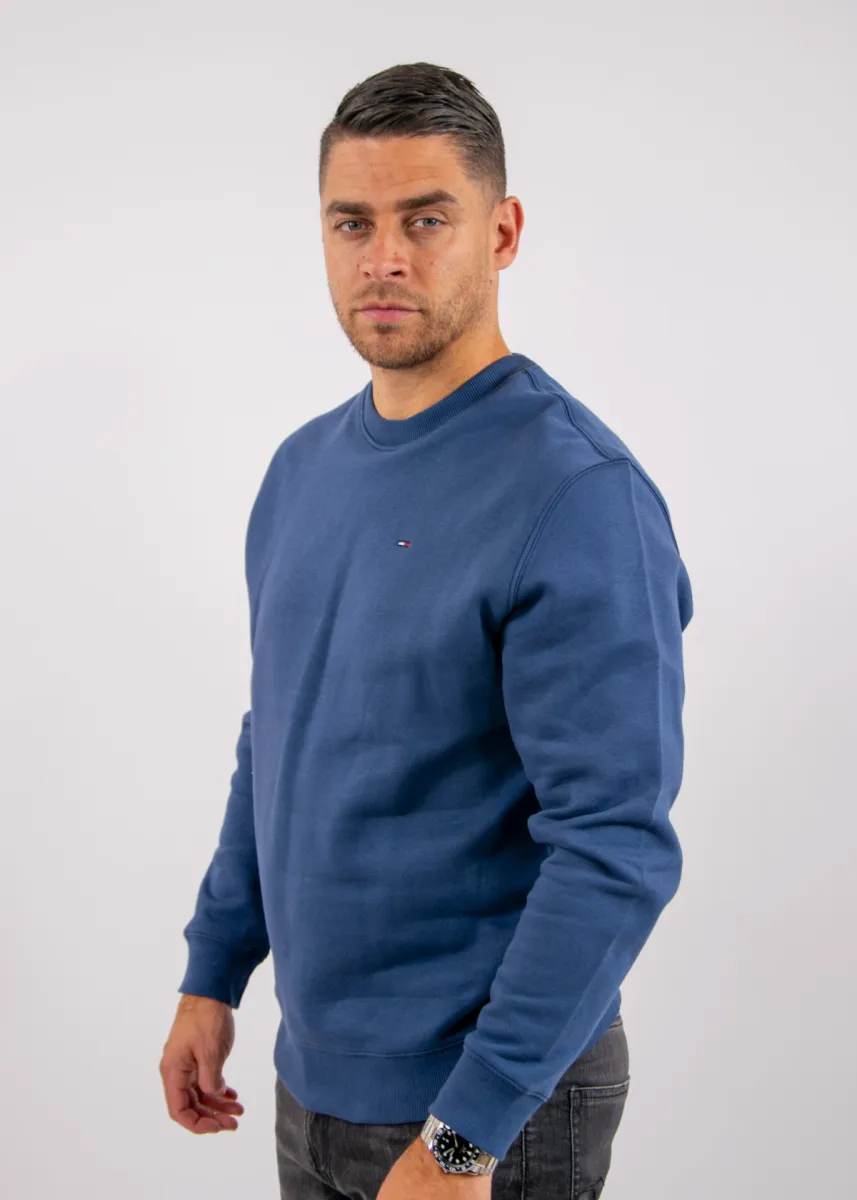Tommy Jeans Reg S Flag Crew Ext 3 Tommy Jeans dm0dm20741 db7 basic navy