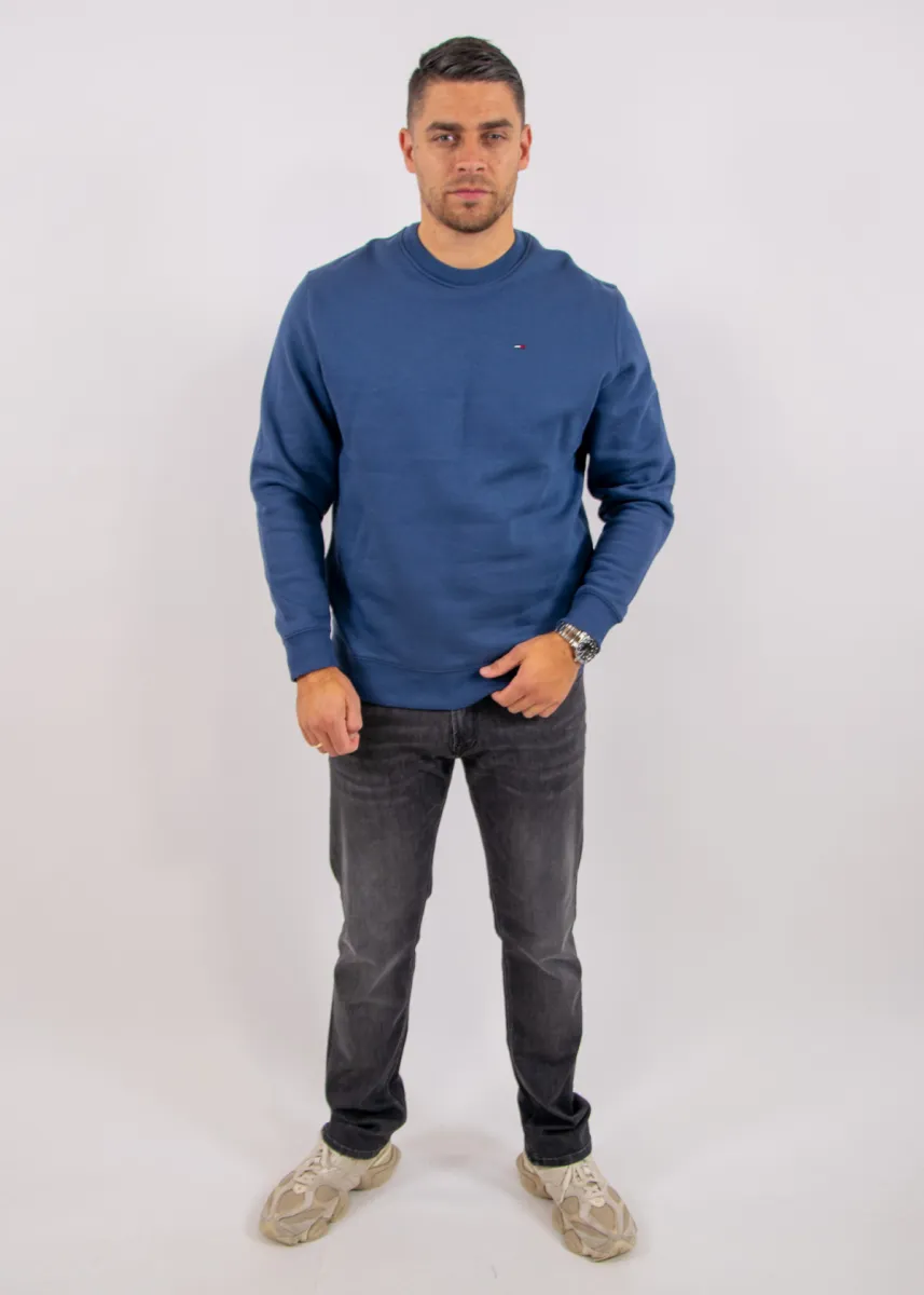 Tommy Jeans Reg S Flag Crew Ext 5 Tommy Jeans dm0dm20741 db7 basic navy