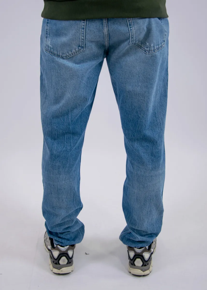 Tommy Jeans Ryan Slim Straight Fit Jeans DJ2035 6 Tommy Jeans dm0dm23685 1ab denim medium