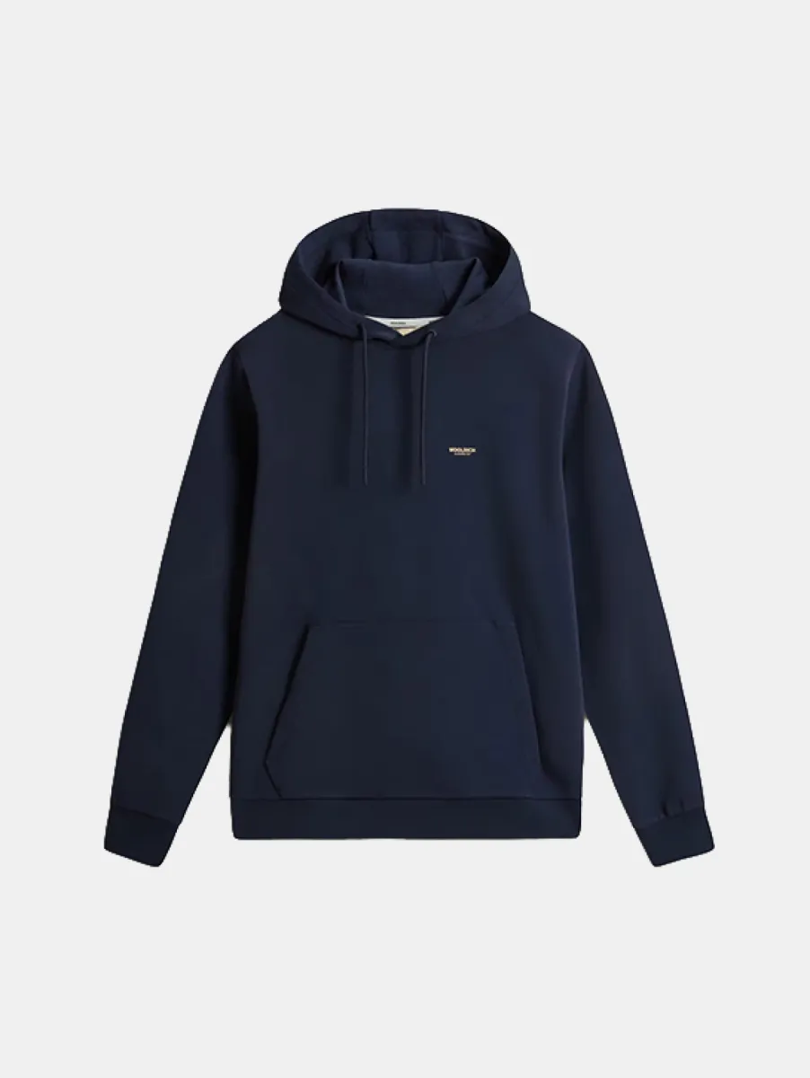 Woolrich Logo Interlock Hoodie 1 Woolrich 2002mbut 3989