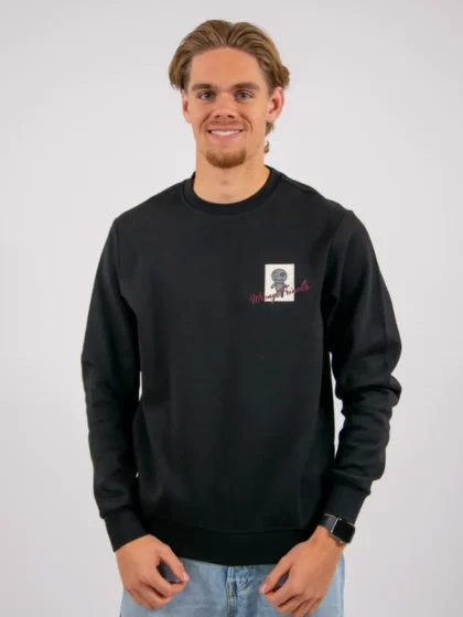 Wrong Friends baltimore sweater black
