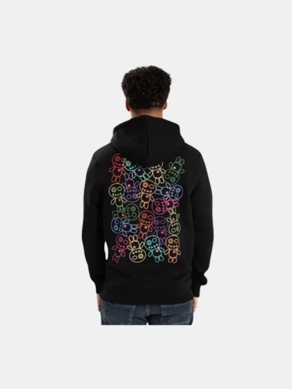 Wrong Friends bellevue hoodie black