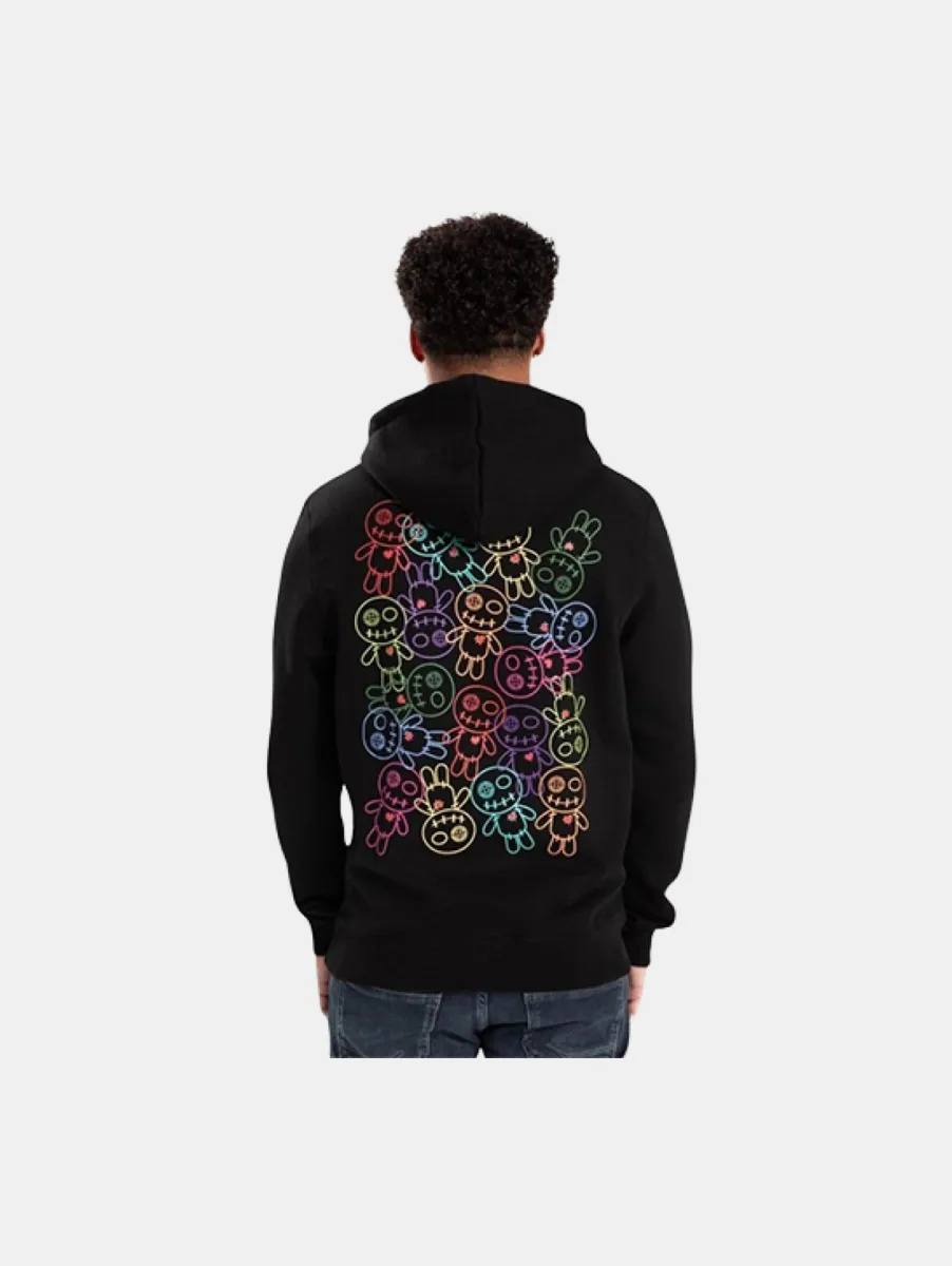 Wrong Friends Bellevue Hoodie 1 Wrong Friends bellevue hoodie black
