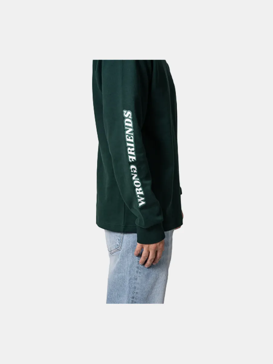 Wrong Friends Bellingham Longsleeve 3 Wrong Friends bellingham longsleeve dark green