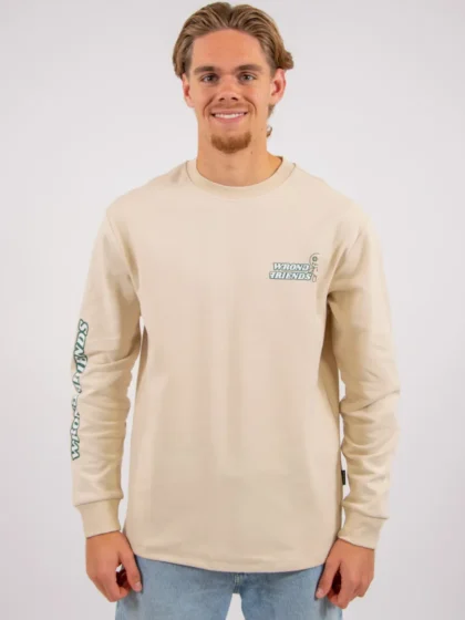 Wrong Friends bellingham longsleeve sand