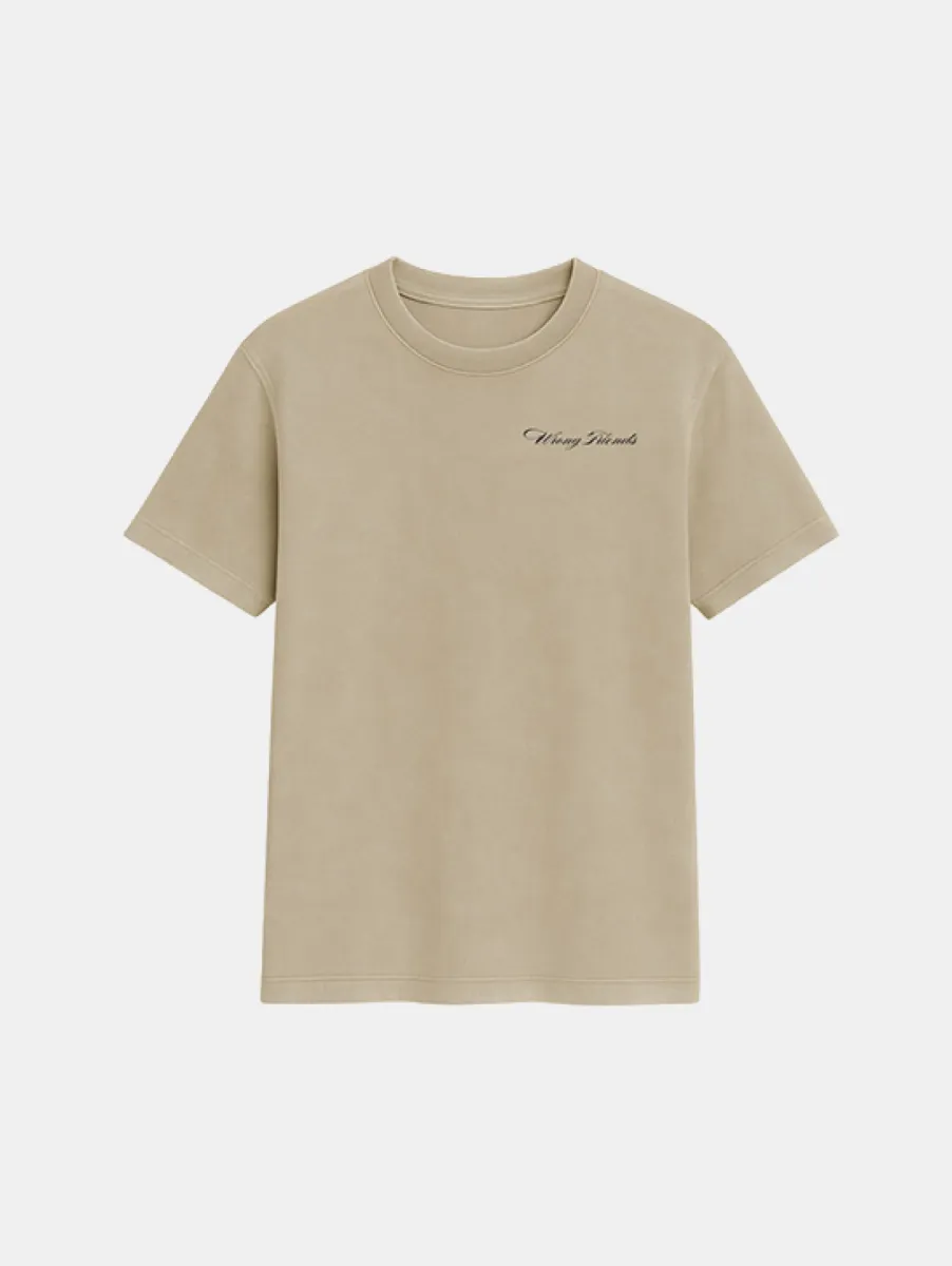 Wrong Friends Colorado T-Shirt 2 Wrong Friends colorado t-shirt sand