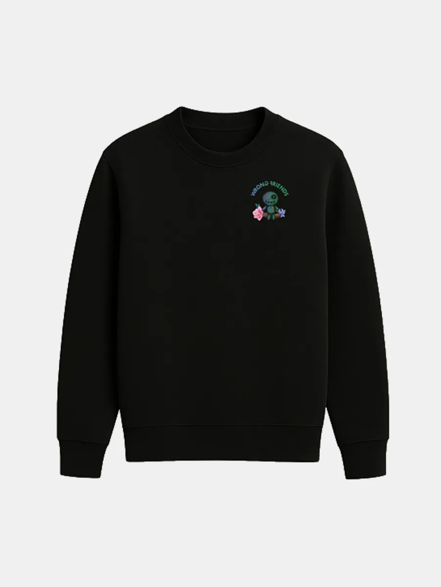 Wrong Friends Denver Sweater 2 Wrong Friends denver sweater black