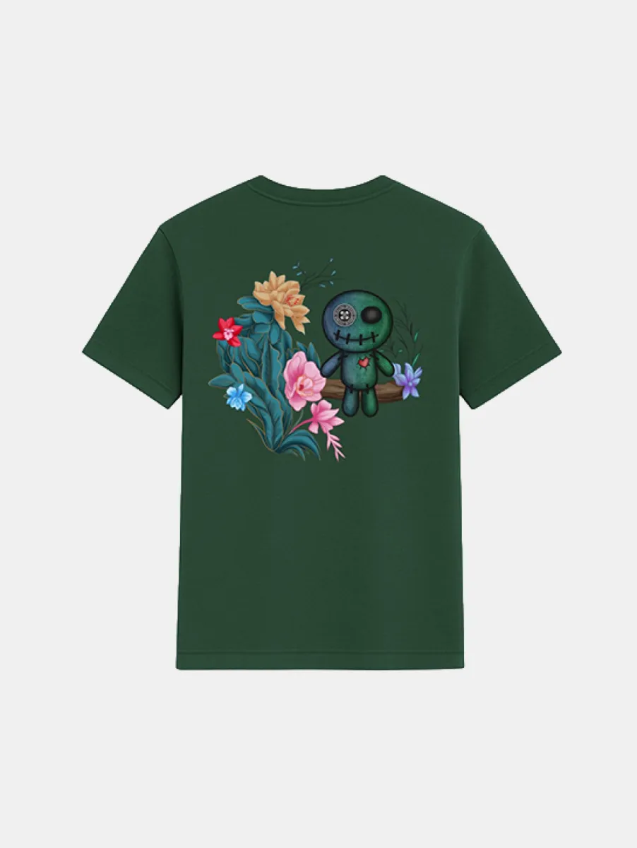Wrong Friends Denver T-Shirt 1 Wrong Friends denver t-shirt dark green