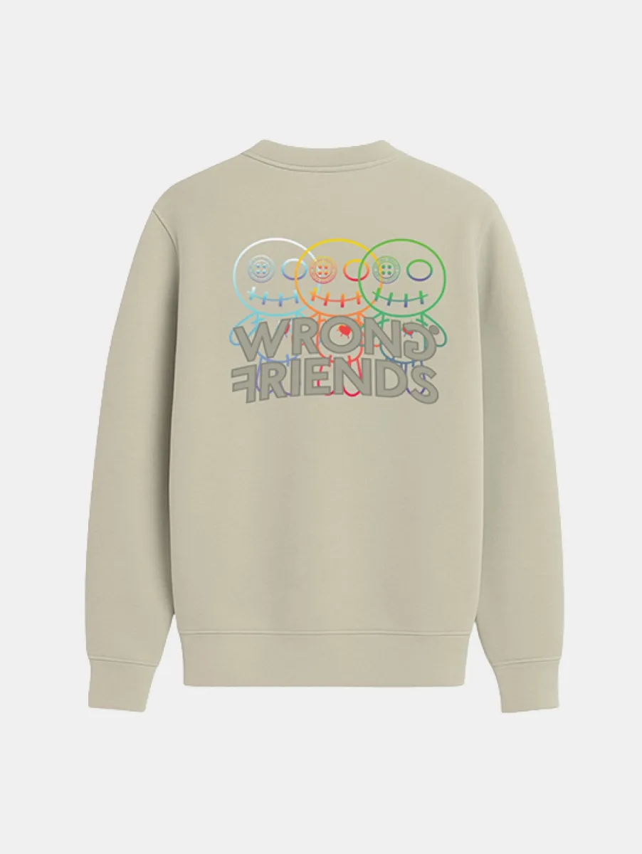 Wrong Friends Fort Collins Sweater 1 Wrong Friends fort collins sweater sand
