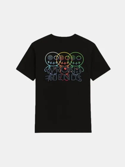 Wrong Friends fort collins t-shirt black