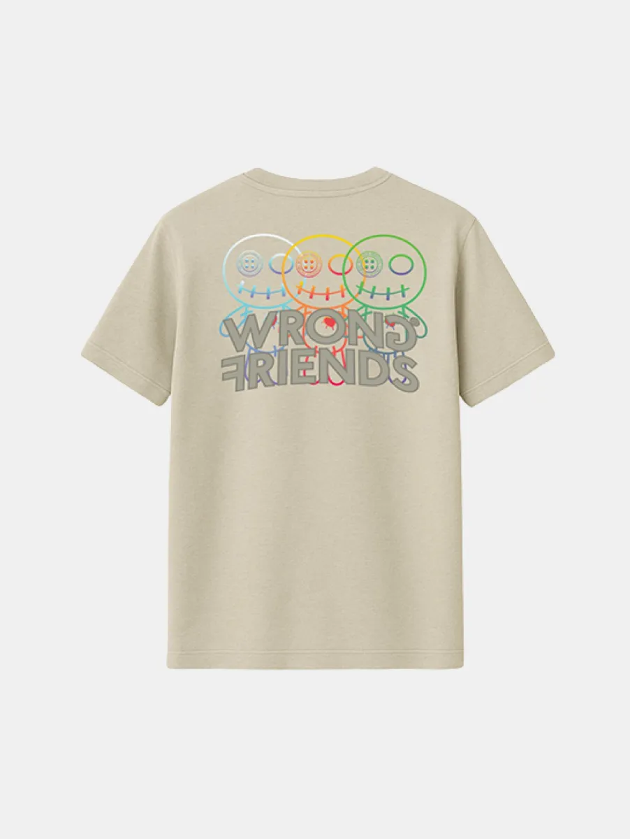 Wrong Friends Fort Collins T-Shirt 1 Wrong Friends fort collins t-shirt sand