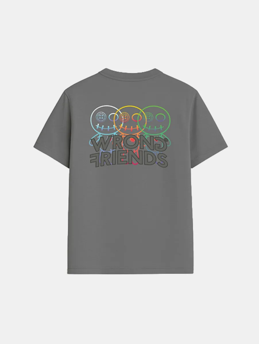 Wrong Friends Fort Collins T-Shirt 1 Wrong Friends fort collins t-shirt stone grey