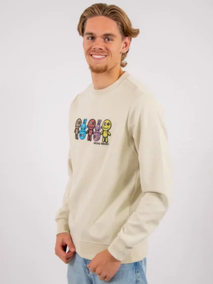Wrong Friends franklin sweater beige