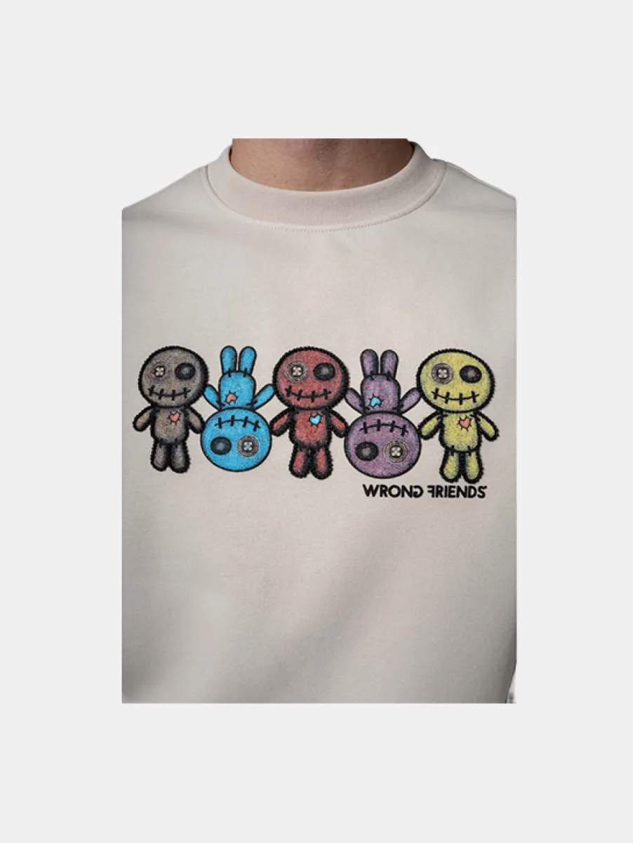 Wrong Friends Franklin Sweater 2 Wrong Friends franklin sweater beige