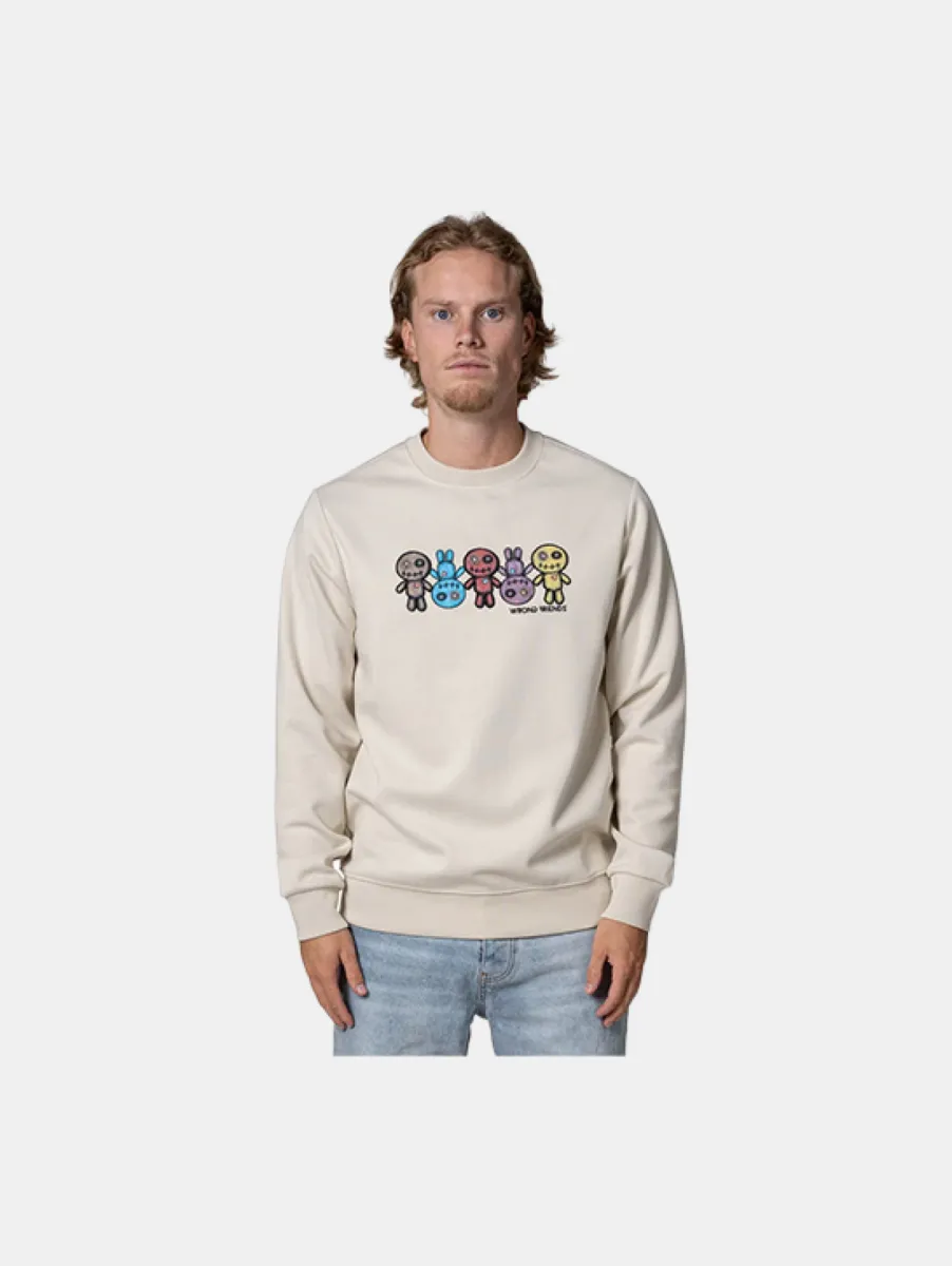 Wrong Friends Franklin Sweater 1 Wrong Friends franklin sweater beige