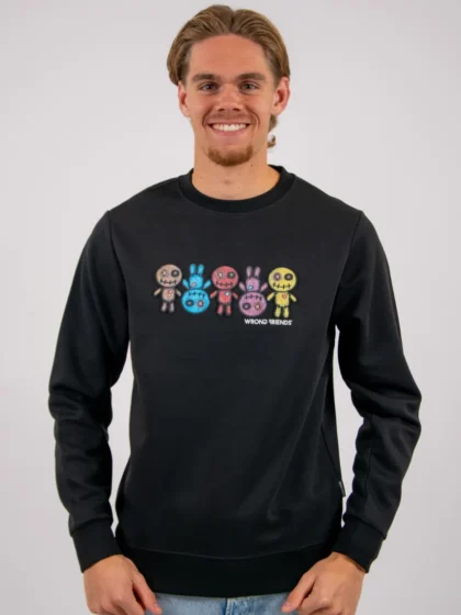 Wrong Friends franklin sweater black