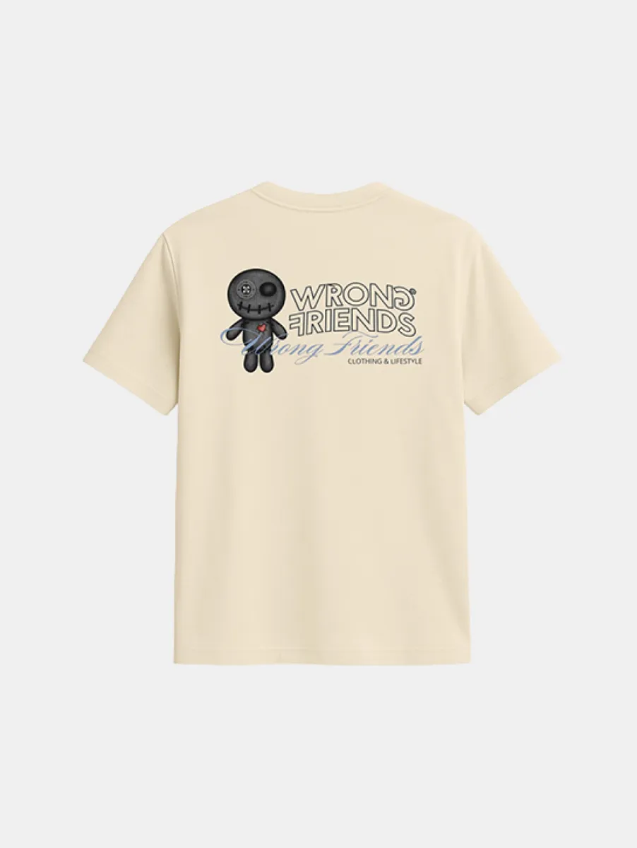 Wrong Friends Kalmar T-Shirt 1 Wrong Friends kalmar t-shirt sand