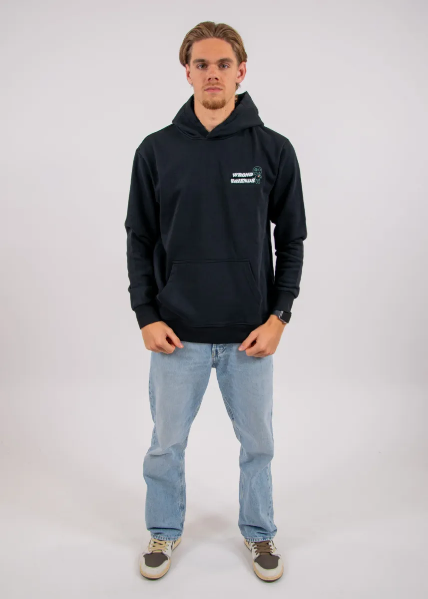 Wrong Friends Zamaya Hoodie 4 Wrong Friends zamaya hoodie black