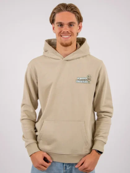 Wrong Friends zamaya hoodie sand