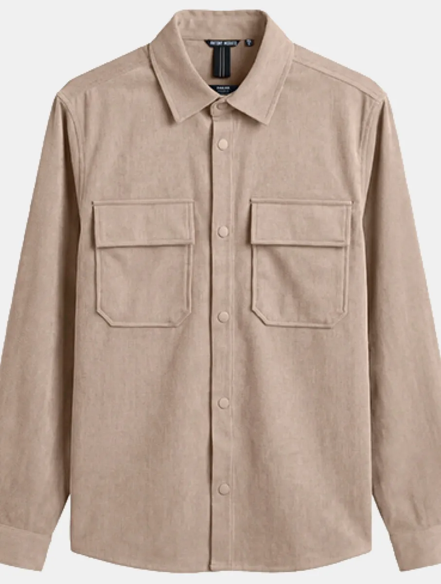 Antony Morato Dakar Overshirt In Corduroy 1 Antony Morato mmsl00821 2111
