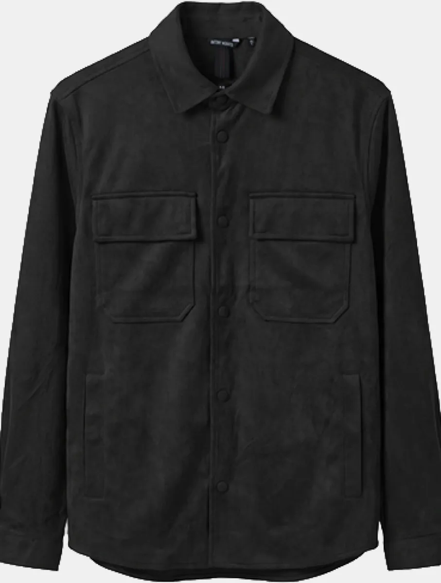 Antony Morato Dakar Overshirt In Corduroy 1 Antony Morato mmsl00821 9000