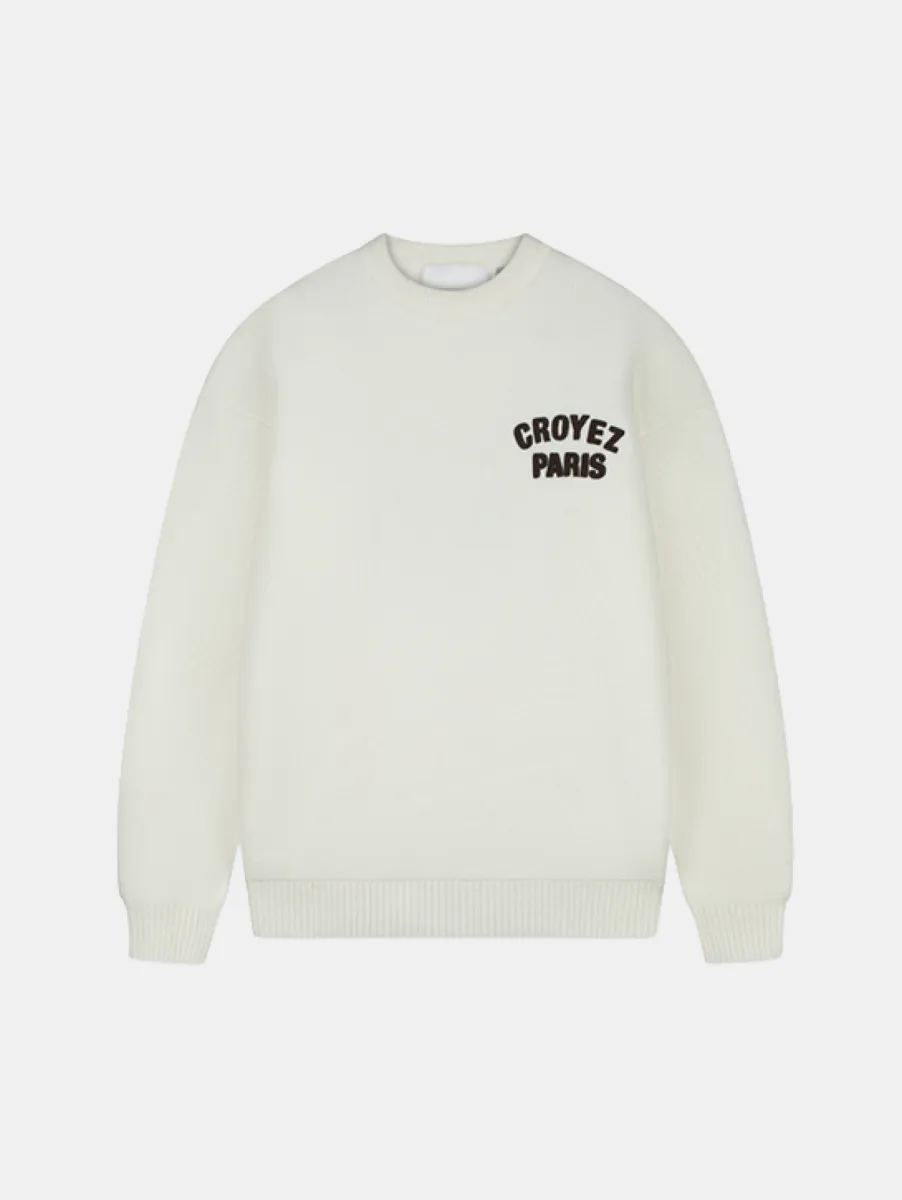 Croyez Paris Knit Sweater 1 Croyez paris knit swear off-white