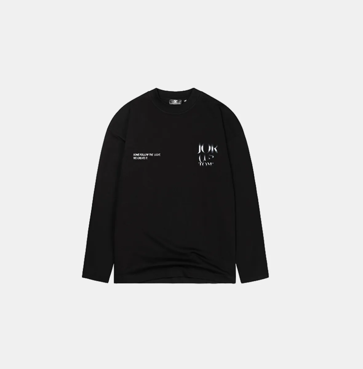 Jorcustom all off the lights longsleeve - black 2 Jorcustom all off the lights longsleeve black