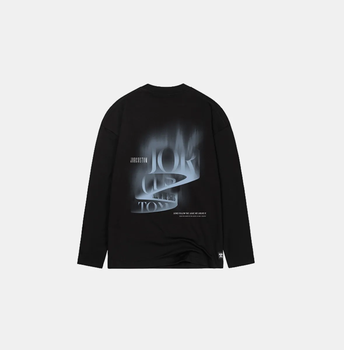 Jorcustom all off the lights longsleeve - black 1 Jorcustom all off the lights longsleeve black